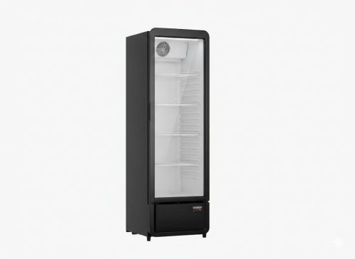 Heladera Expositor Refrigerado Iccold 280 Lts Negro